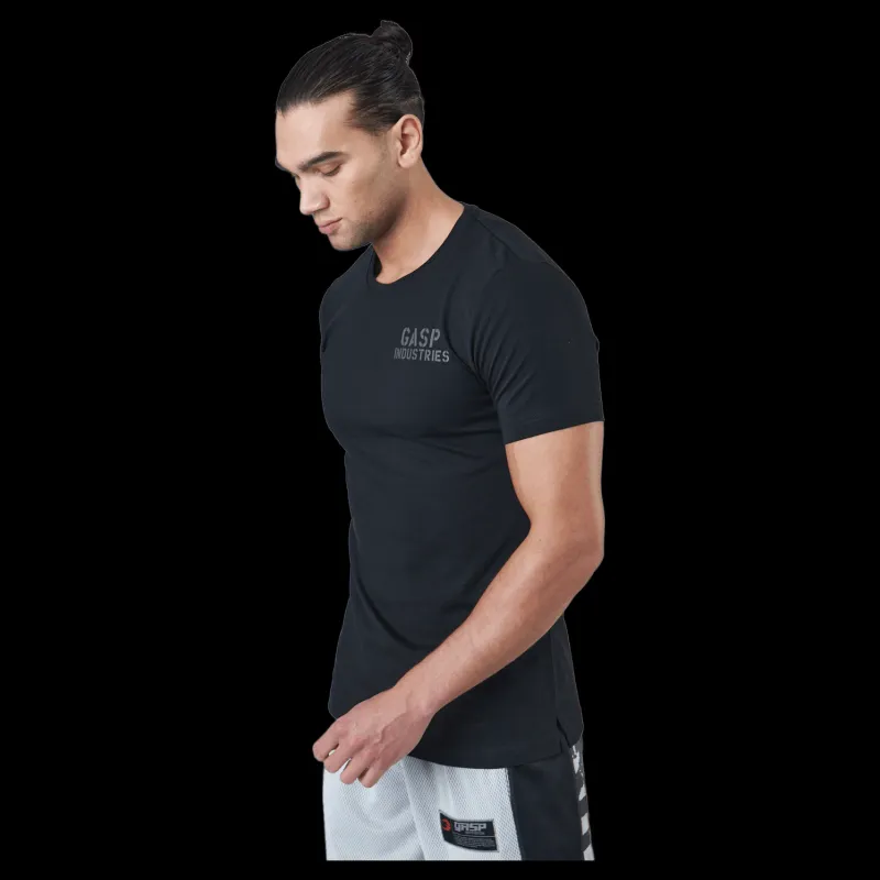GASP 89 Classic Tap Tee Black Svart Online