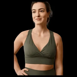 Boob 24/7 Flow Bra Pine Green Svart New