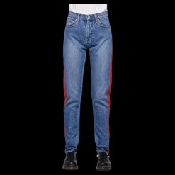 Calvin Klein 020 High Rise Jeans Blue Blå Sale