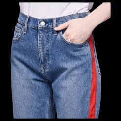 Calvin Klein 020 High Rise Jeans Blue Blå Sale