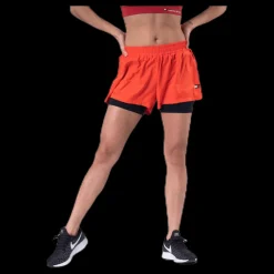Hot Tommy Hilfiger Sport 3" 2-IN 1 Woven Short LBR Orange