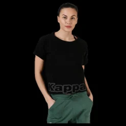 Online Kappa 3/4 Jumper, Logo Bamby Black Svart