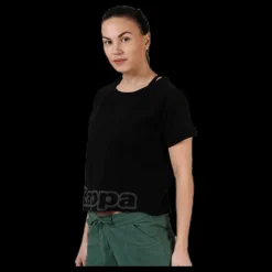Online Kappa 3/4 Jumper, Logo Bamby Black Svart