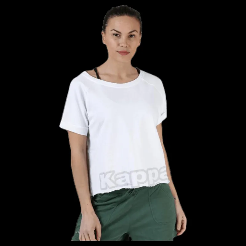 Outlet Kappa 3/4 Jumper, Logo Bamby White Vit