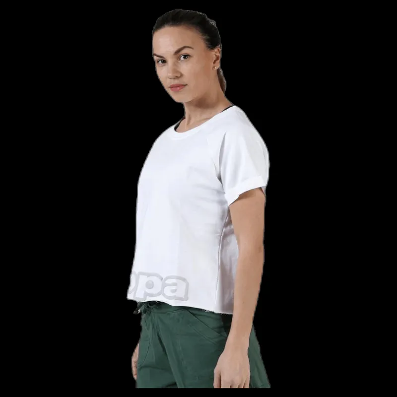 Outlet Kappa 3/4 Jumper, Logo Bamby White Vit