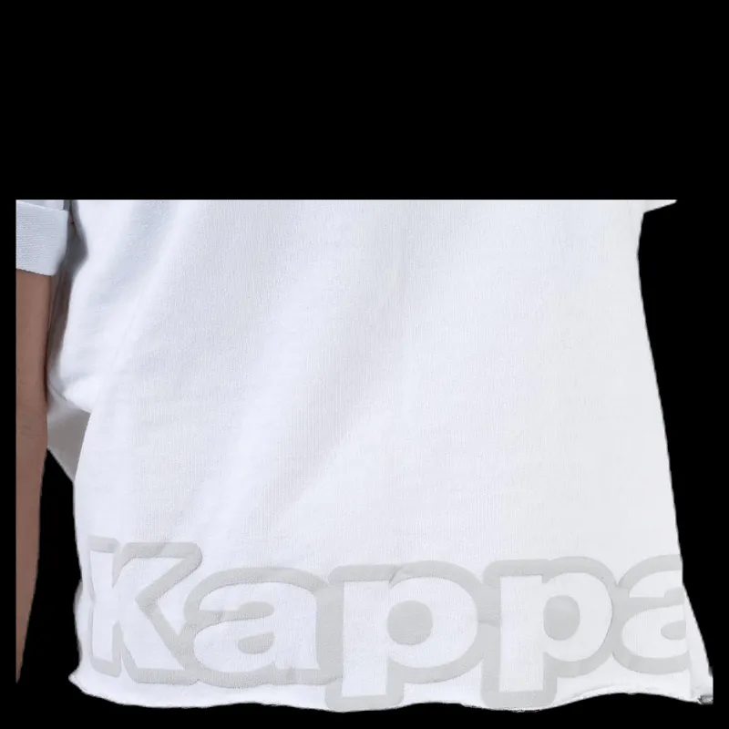 Outlet Kappa 3/4 Jumper, Logo Bamby White Vit