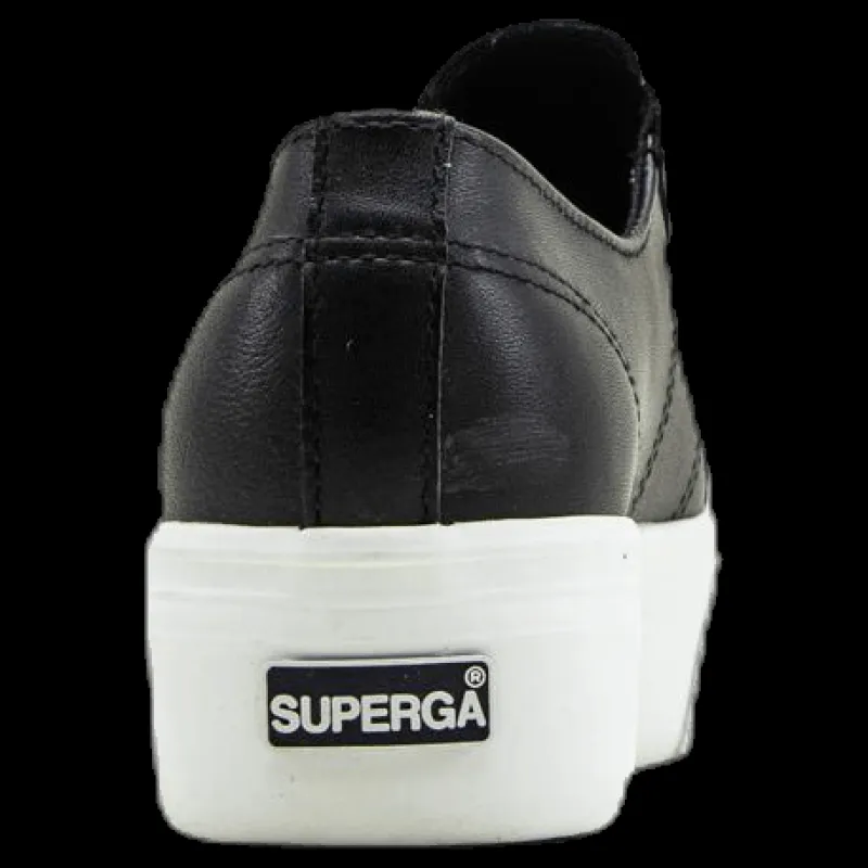 Superga 2790 Naplng Cotw White/Black Vit och Svart Sale