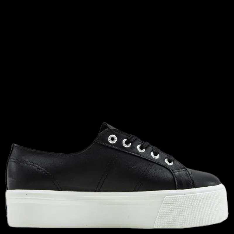 Superga 2790 Naplng Cotw White/Black Vit och Svart Sale