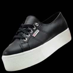 Superga 2790 Naplng Cotw White/Black Vit och Svart Sale