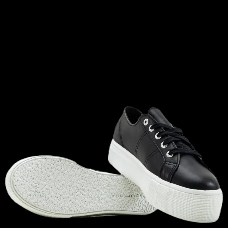 Superga 2790 Naplng Cotw White/Black Vit och Svart Sale