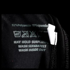 Clearance Newline 8 Panels Proof Short Bib Black Svart