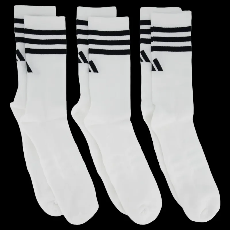 Sale adidas 3 Pk Crew White Vit