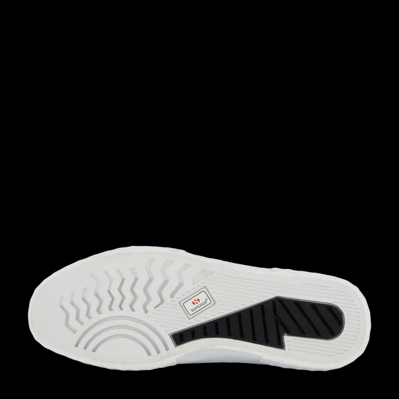 Superga 2630 Stripe Black -white Svart Clearance