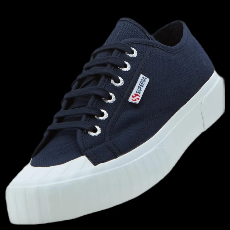 Superga 2630 Stripe Blue Blå New