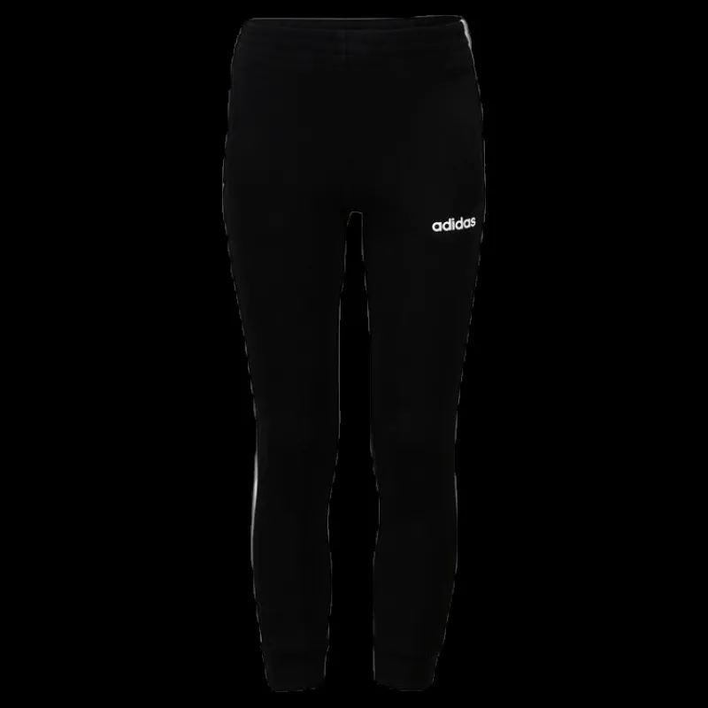 adidas 3 Stripe Girls Pants White/Black Svart New