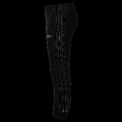 adidas 3 Stripe Girls Pants White/Black Svart New