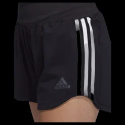 Outlet adidas 3 Stripe Woven Gym Short Black / Black Svart