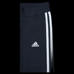 adidas 3 Stripes Leggings Black / White Svart
