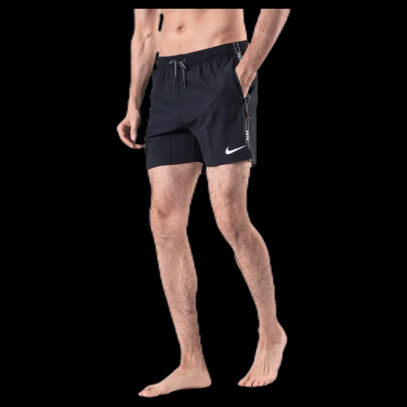 Nike Swim 5" Volley Short Logo Black Svart New