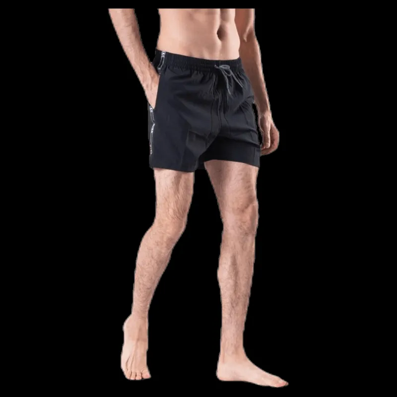 Nike Swim 5" Volley Short Logo Black Svart New