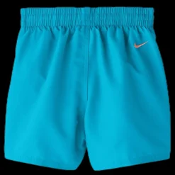 Nike Swim 4" Volley Short Logo Solid Youth Blue/Orange Turkos