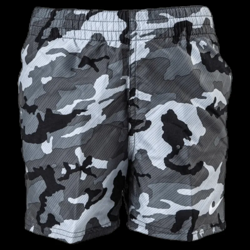 Nike Swim 4" Volly Short Camo Junior Black Flerfärgad Sale