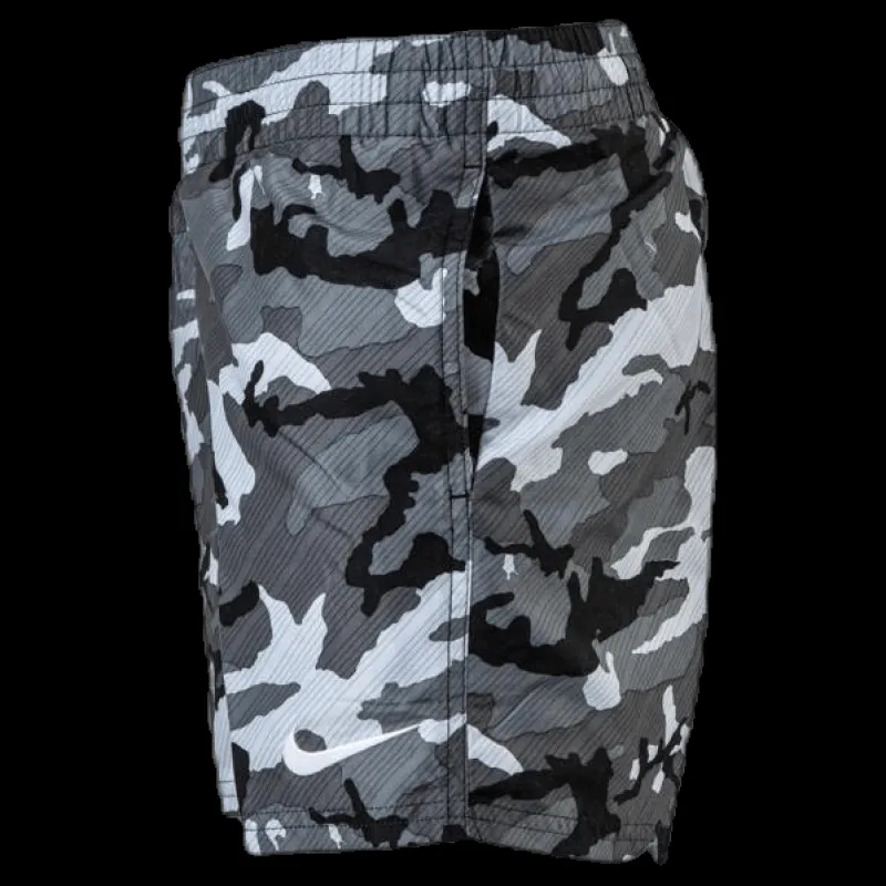 Nike Swim 4" Volly Short Camo Junior Black Flerfärgad Sale