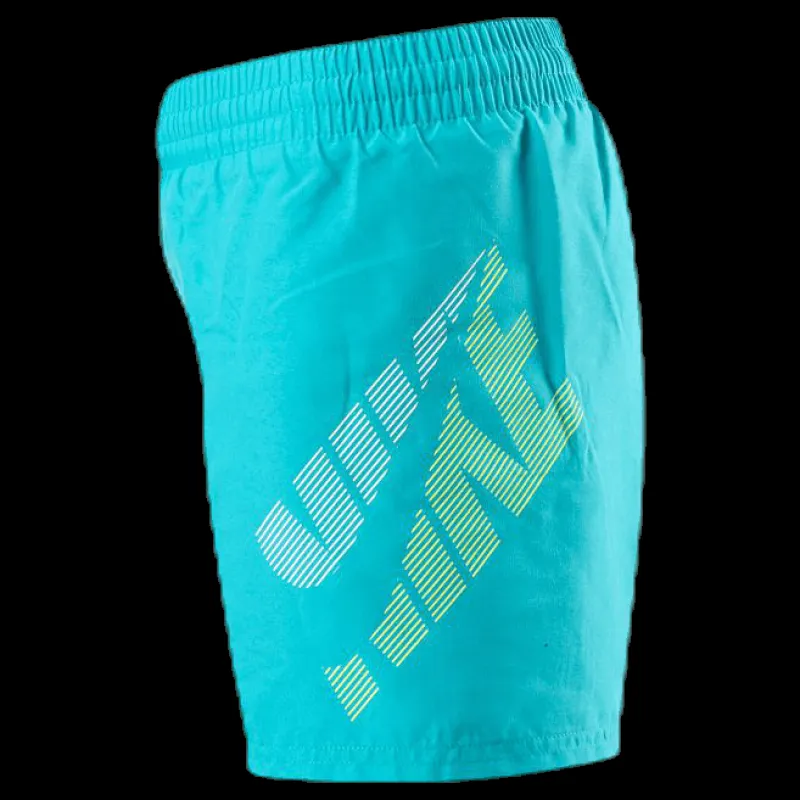 Clearance Nike Swim 4" Volly Tilt Junior Turquoise Turkos