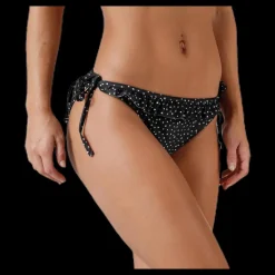 Outlet Wyte Abigail Frill Tanga Black Svart