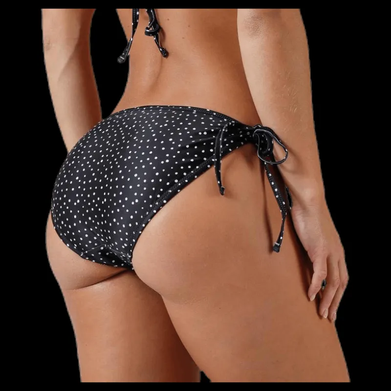 Outlet Wyte Abigail Frill Tanga Black Svart