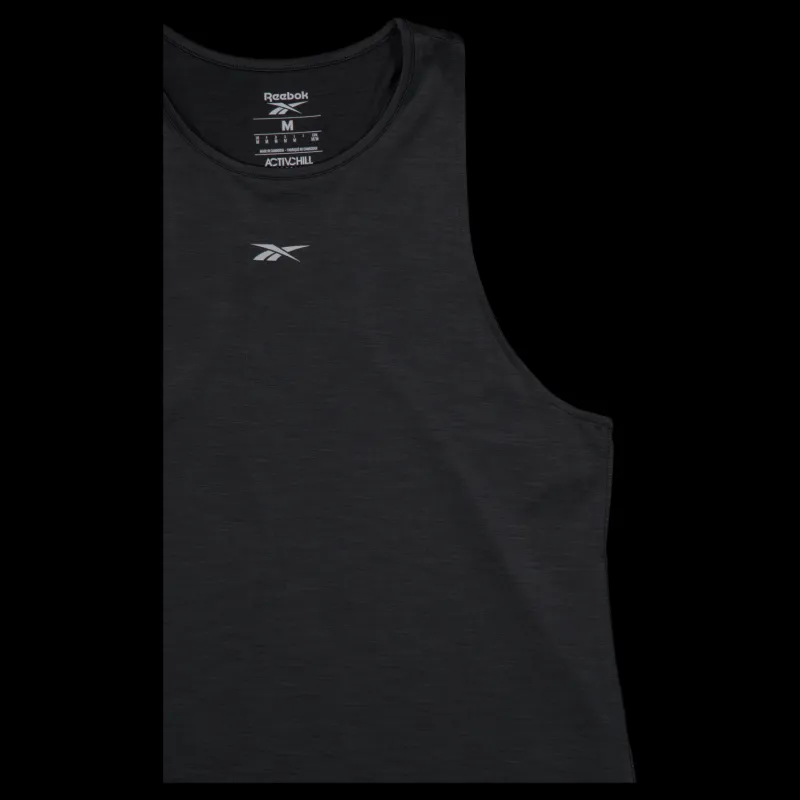 New Reebok Ac Athletic Tank Black Svart