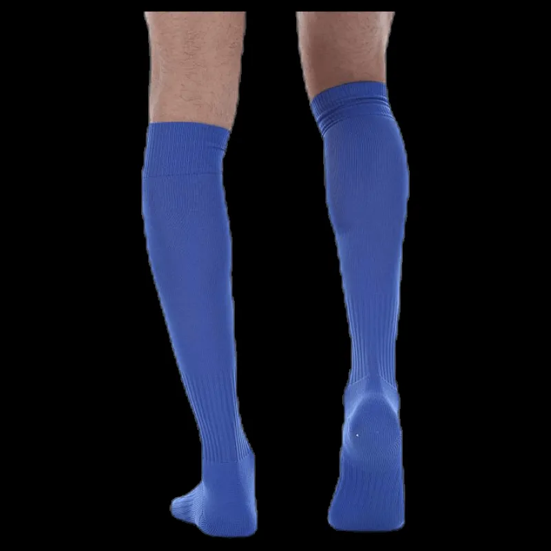 Outlet Nike Academy Over-The-Calf Football Socks Over-The-Calf Soccer Socks VARSITY ROYAL/WHITE Blå