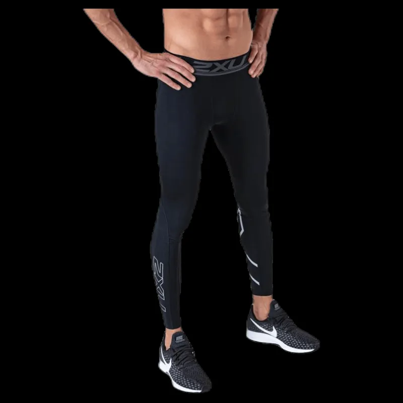 2XU Accelerate Compression Tights Black/Silver Svart och Silver Discount