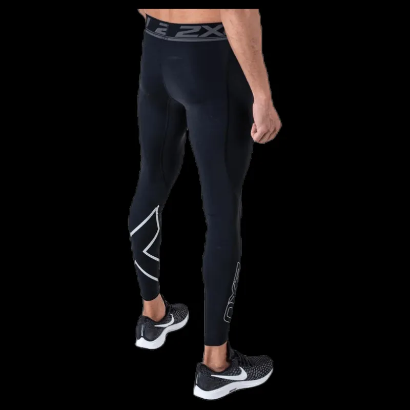 2XU Accelerate Compression Tights Black/Silver Svart och Silver Discount