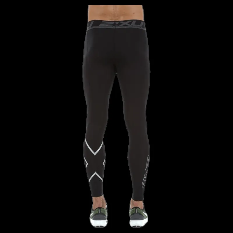 2XU Accelerate Compression Tights Black/Silver Svart och Silver Discount