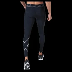2XU Accelerate Compression Tights Black/Silver Svart och Silver Discount