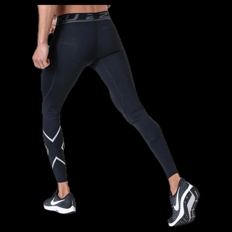 2XU Accelerate Compression Tights Black/Silver Svart och Silver Discount