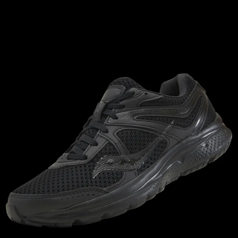 Saucony Accomplice Medium Blk/blk Svart Hot