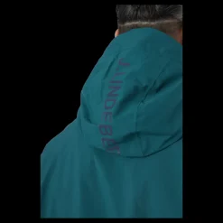 New J.Lindeberg Ace Ski Jacket Treeline Green Turkos