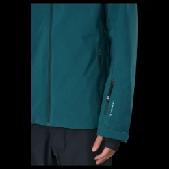 New J.Lindeberg Ace Ski Jacket Treeline Green Turkos