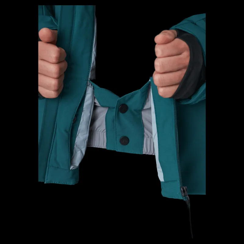 New J.Lindeberg Ace Ski Jacket Treeline Green Turkos