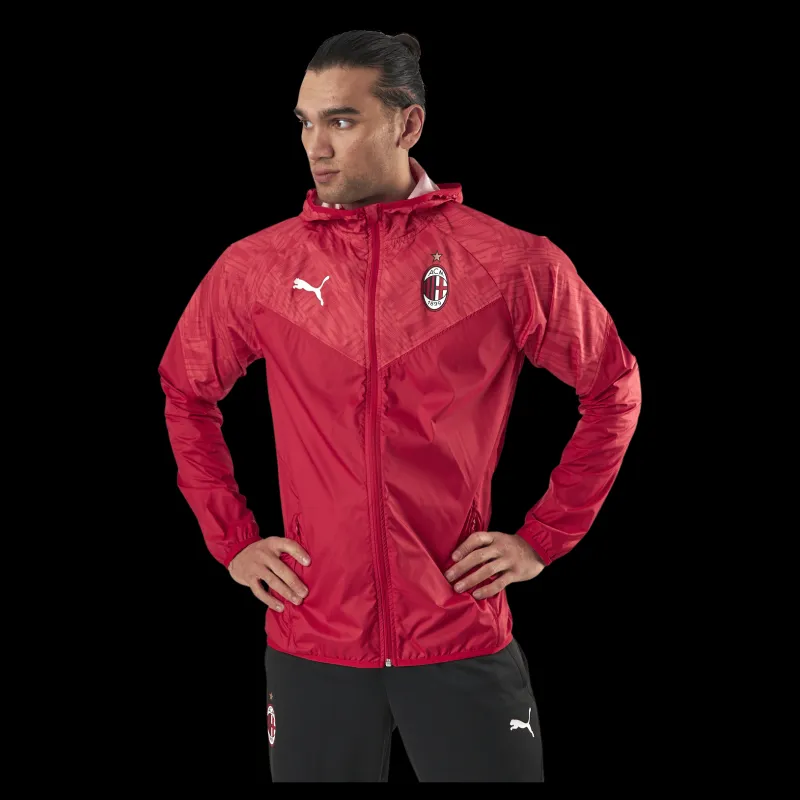 Puma ACM Warmup Jacket Black/Red Röd