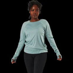 Röhnisch Active Logo Long Sleeve Silver Blue Blå