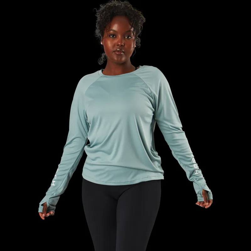 Röhnisch Active Logo Long Sleeve Silver Blue Blå