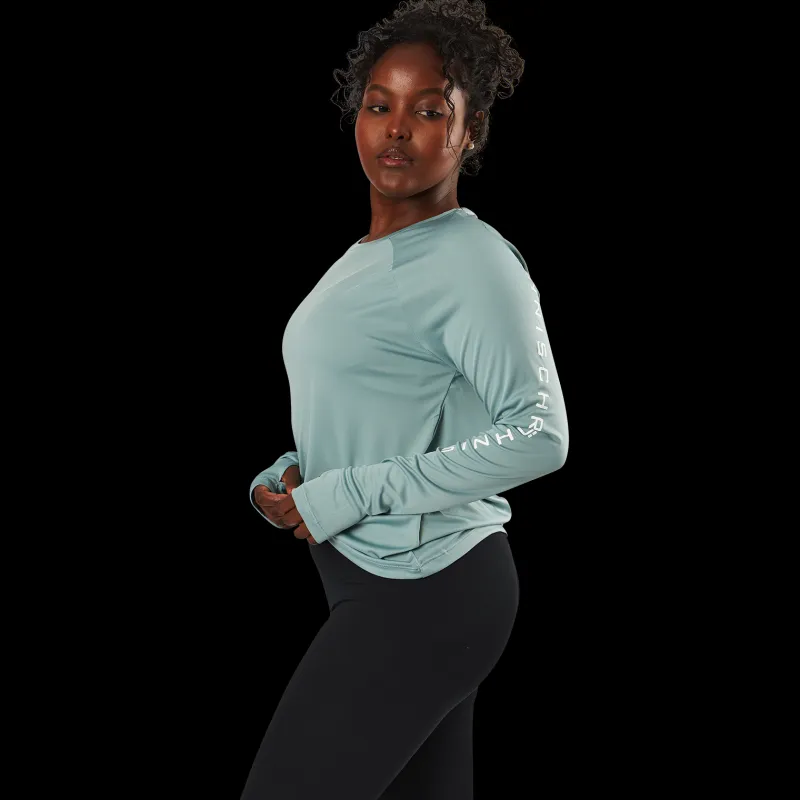 Röhnisch Active Logo Long Sleeve Silver Blue Blå