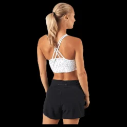 2XU Active Longline MedImpact Crop White Vit Outlet