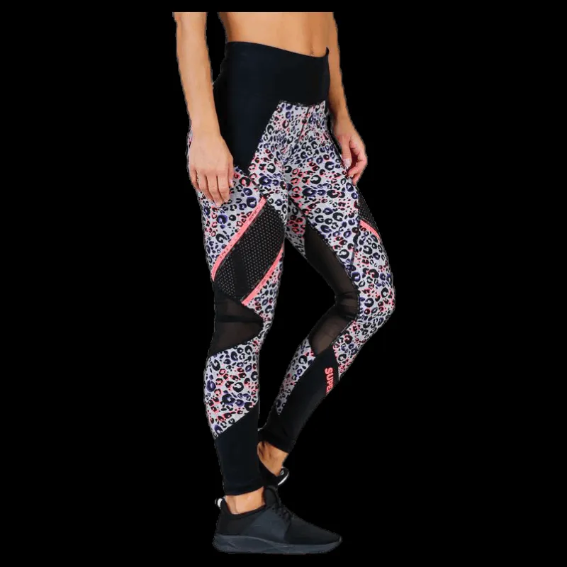Online Superdry Active Mesh Panel Patterned Mönstrad