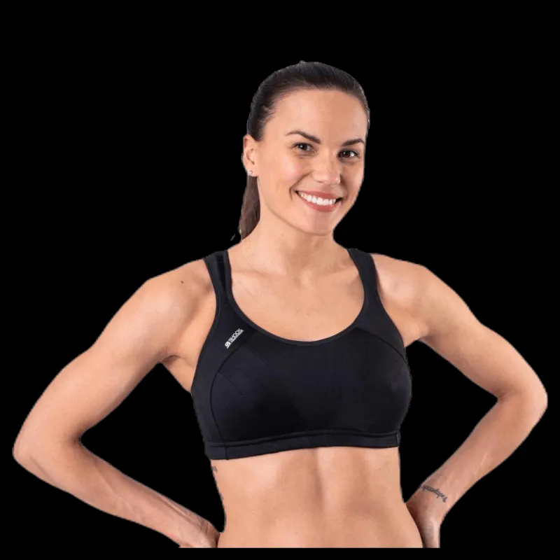 Shock Absorber Active MultiSports Support Bra Black Vit och Svart