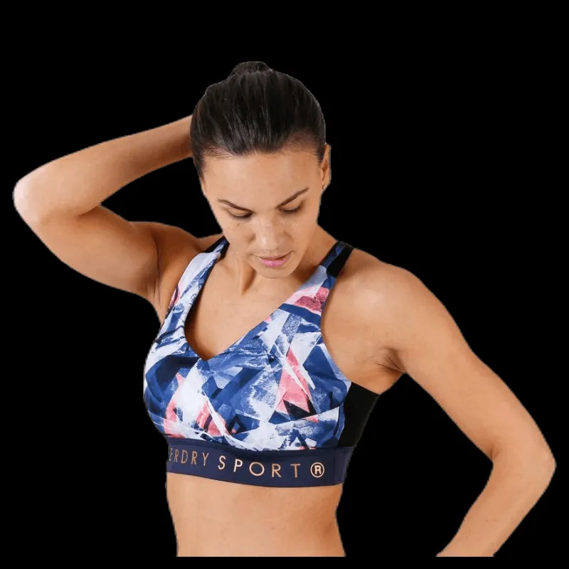 Clearance Superdry Active Studio Patterned Mönstrad