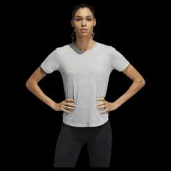 adidas Adapt Length Tee Grey Grå Sale